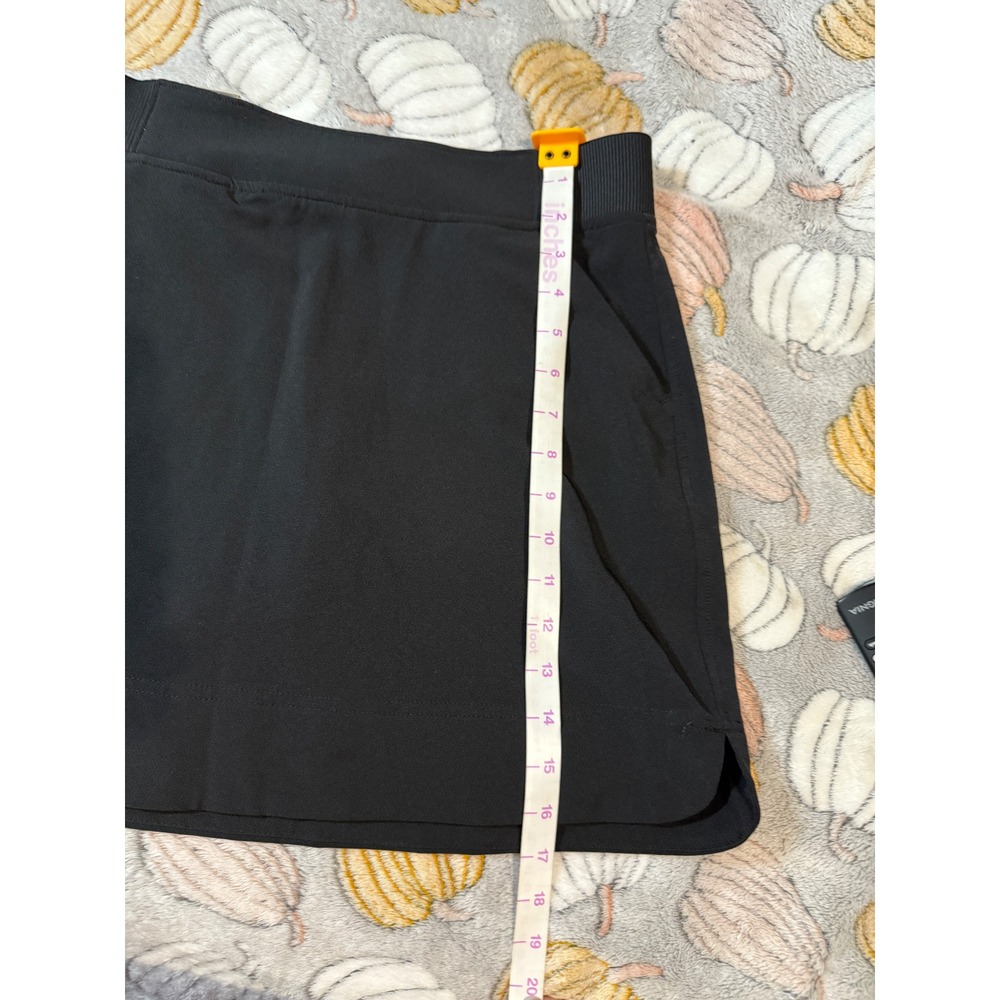 NWT 32 Degrees Cool Size Small Black Athletic Skort Pockets Golf Causal Shorts - Picture 8 of 8